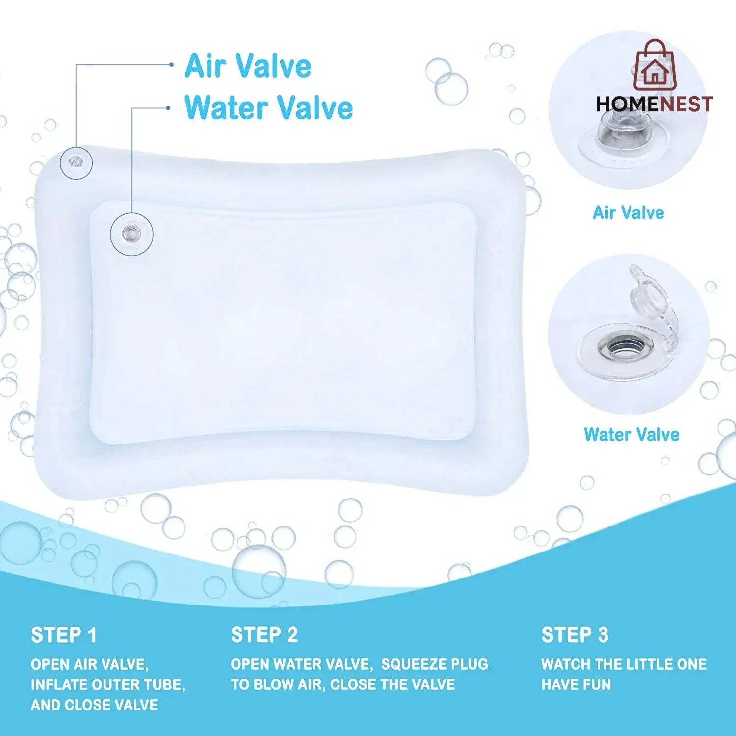 Baby Tummy Time Water Play Mat