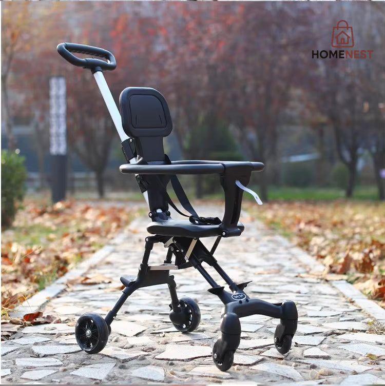 Lightweight Baby Stroller — Easy Fold & Perfect for Travel!