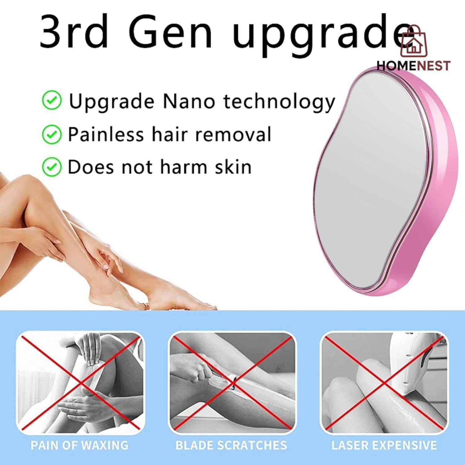 Crystal Hair Eraser Epilator