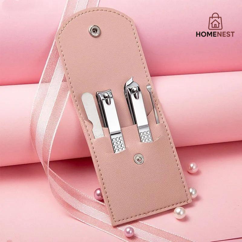 Stainless Steel Nail Clipper Cutter Set 4Pcs Set