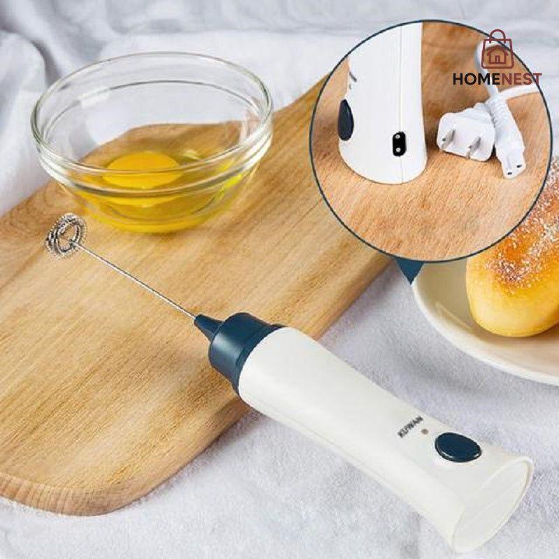 Rechargeable Handheld Electric Coffee Mixer