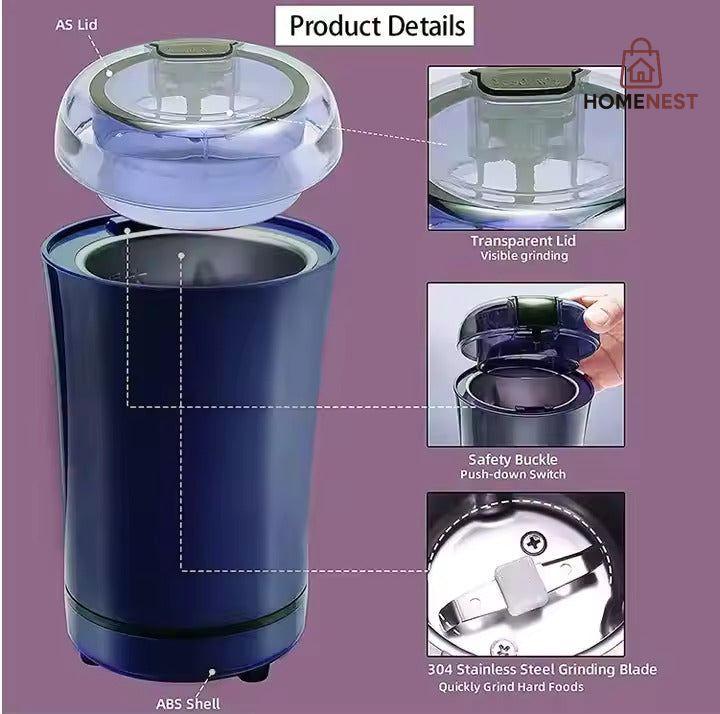 Portable grinder for Coffee and Spices