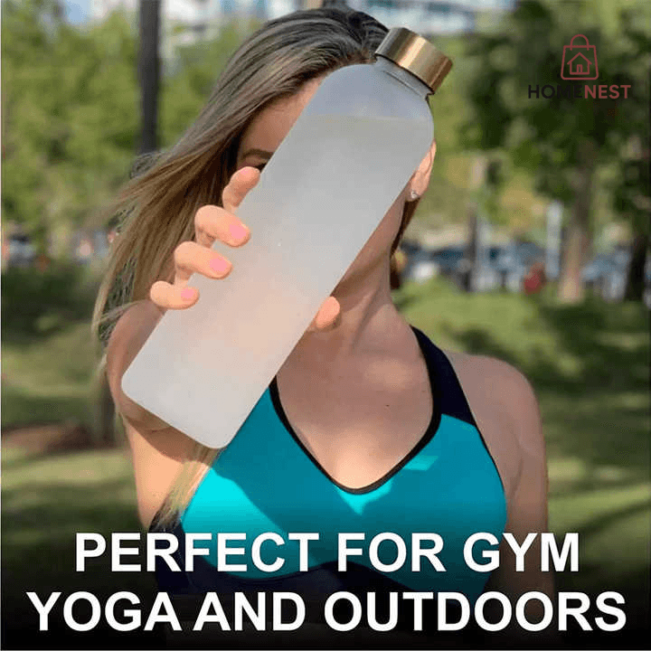 Acrylic Water Bottle (1000ml) - Random