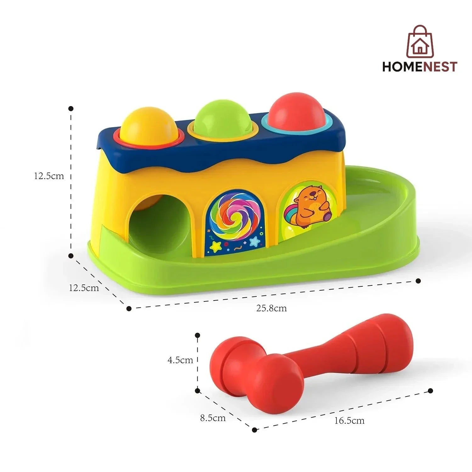 Huanger Knock Ball – Hammering Toy