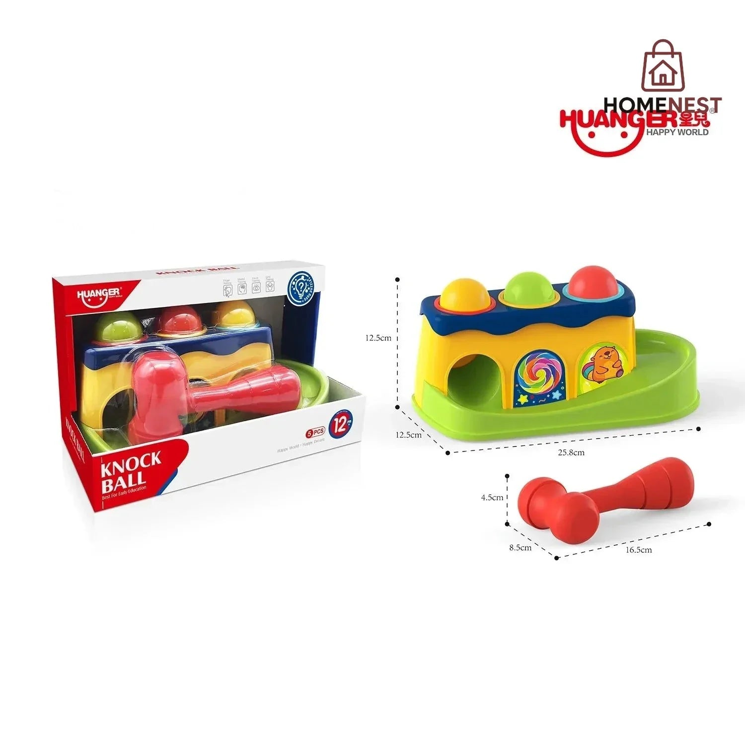 Huanger Knock Ball – Hammering Toy