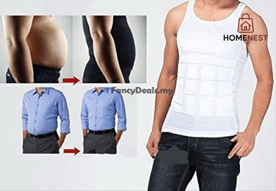 Slimming Lifting Belt Shirt for Men