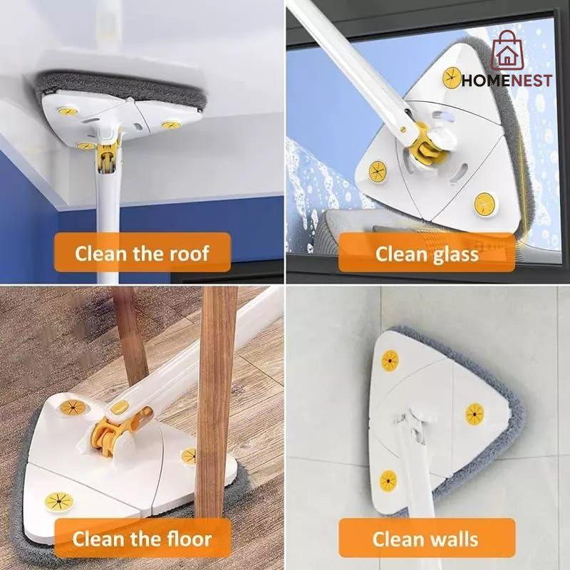TRIANGLE TWIST CLEANING MOP