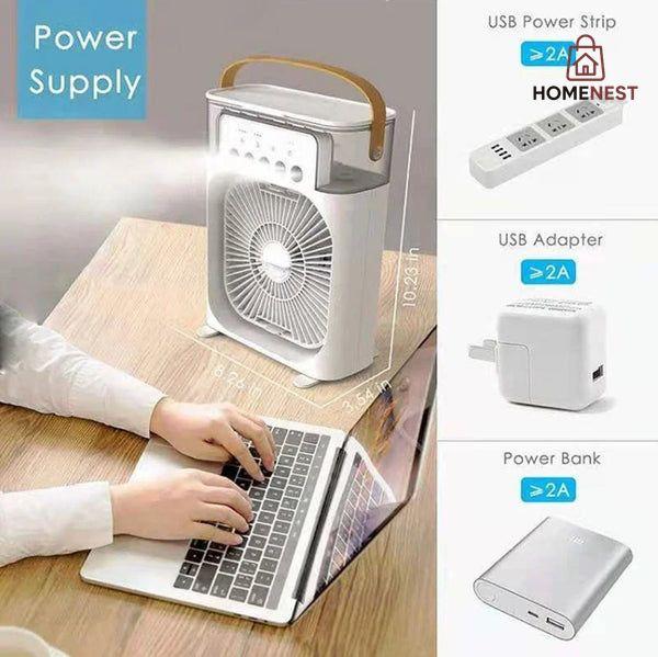 Mist Fan Mini Air Cooler