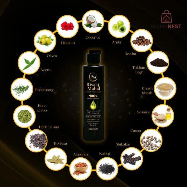 Rivaaj Mahal Hair Oil