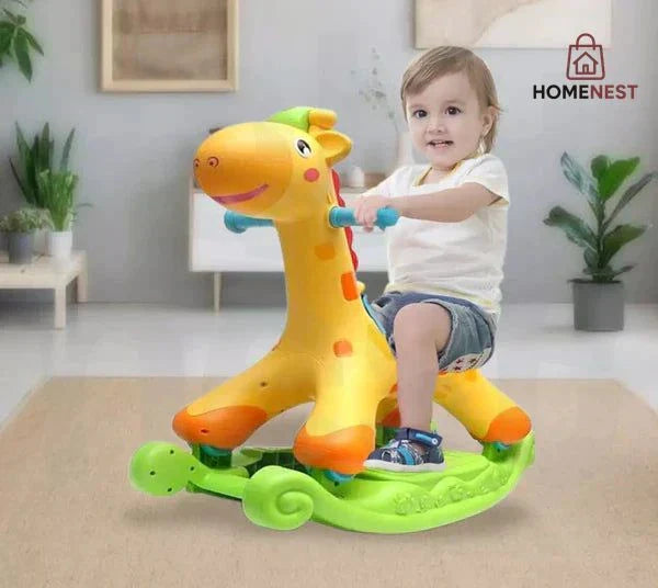 2 in 1 Rocking and Riding Giraffe