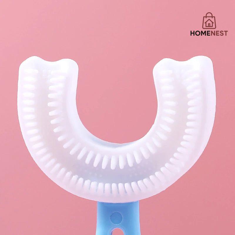 Pack of 2U Shaped Toothbrush for Children