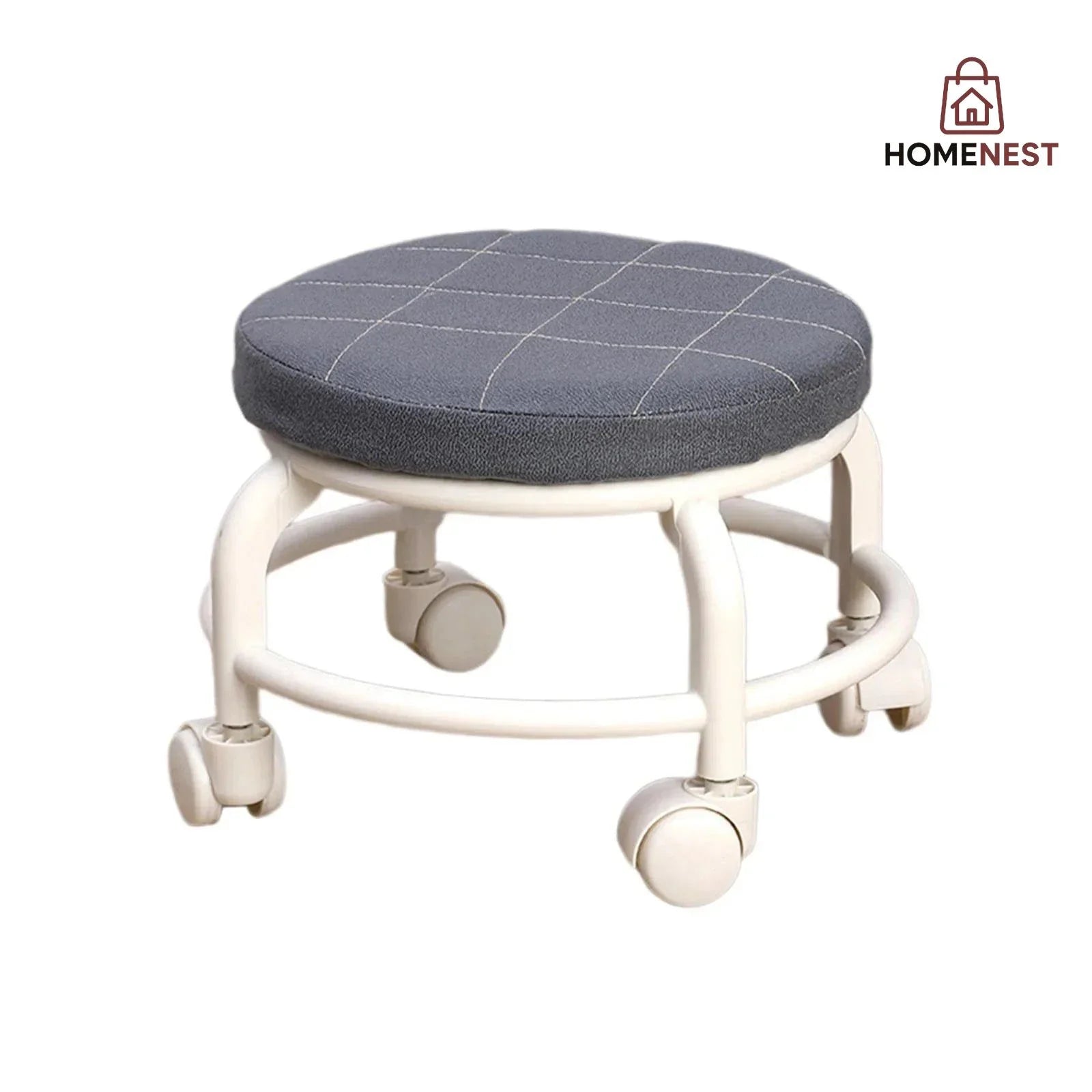 Rotating Stool With Wheels
