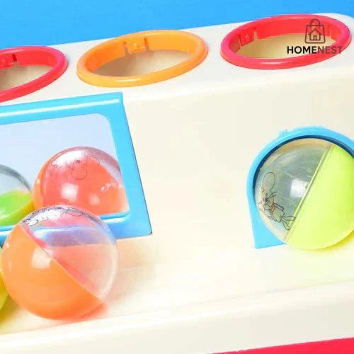Hammer Ball Table With Light and Music Toy Game 1 Hammer And 4 Balls