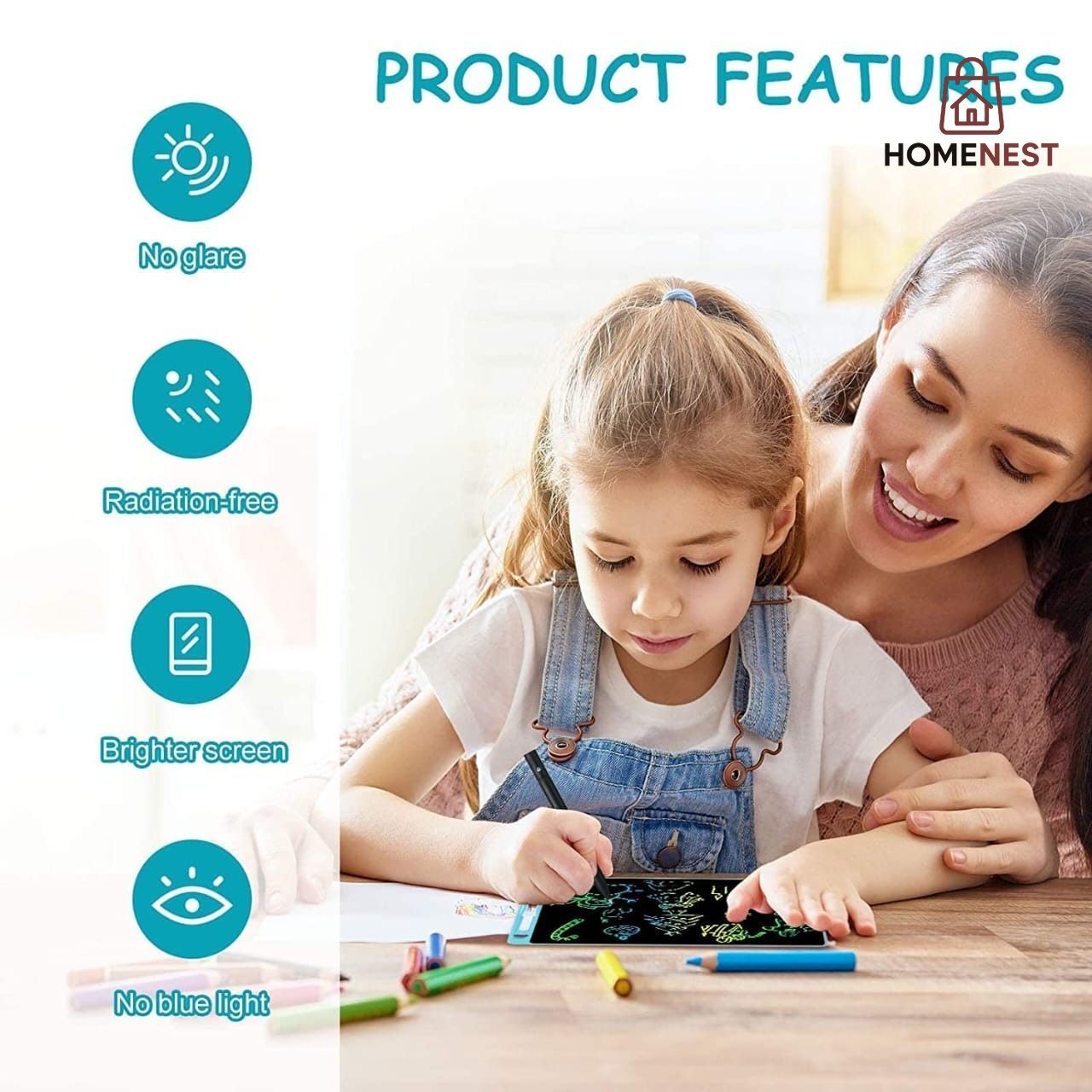 Multi Colors – LCD Writing Tablet 8.5 Inches