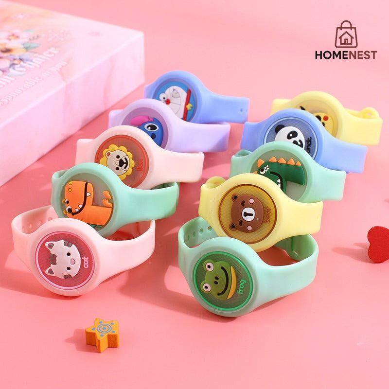 Kids Mosquito Repellant Colorful Watch