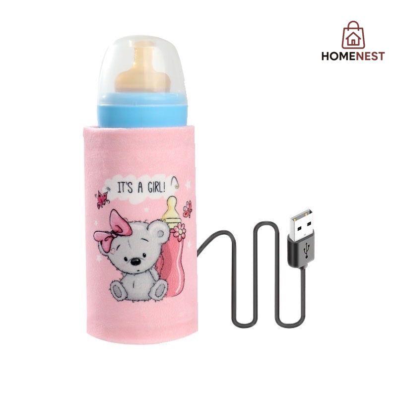 Portable USB Baby Bottle Warmer Material Anti-Wrinkle And Durable