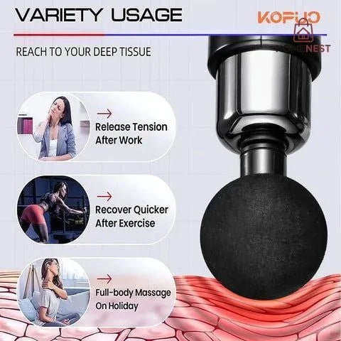 Portable Mini Muscle Massage - Gun-Handheld