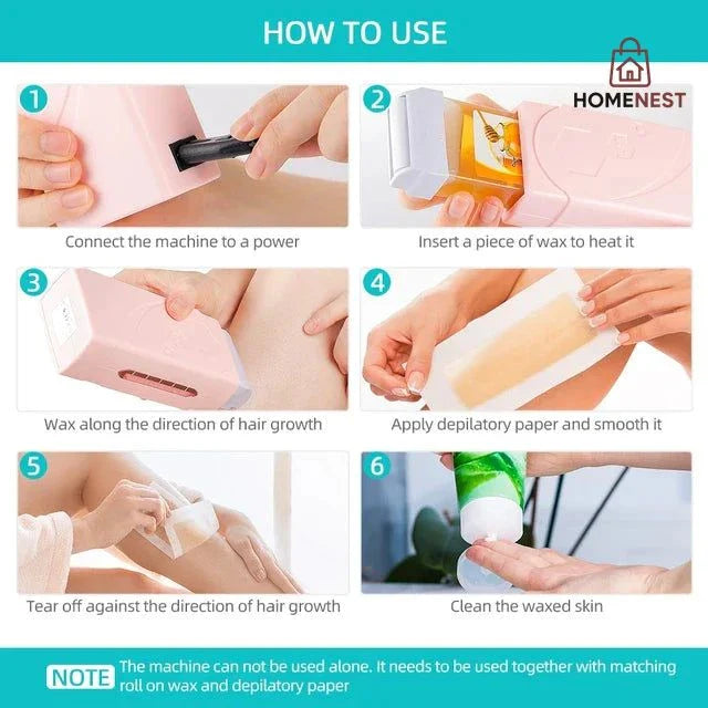 DEPILATION WAX MACHINE 3 IN 1