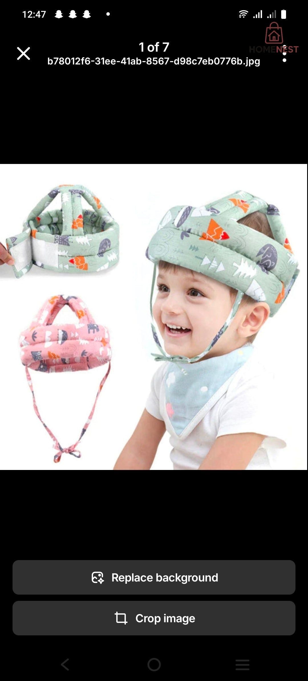 Baby Safety Helmet