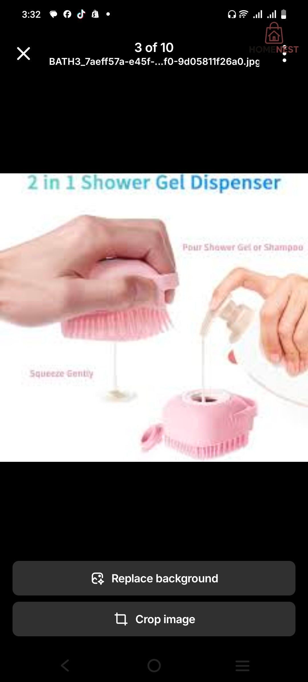 Silicone Bath Brush