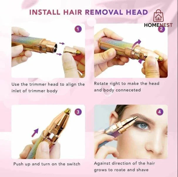 Flawless Hair Remover 2 In 1