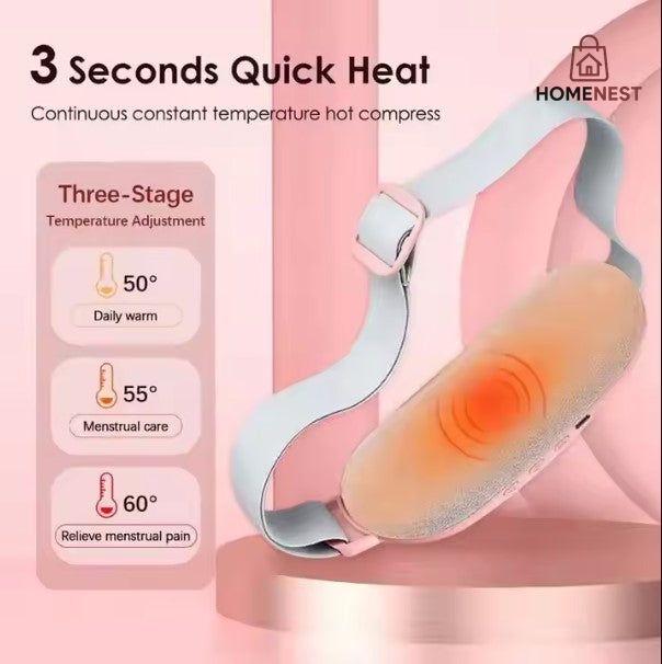 Pain Relief Menstrual Heating Pad Massager