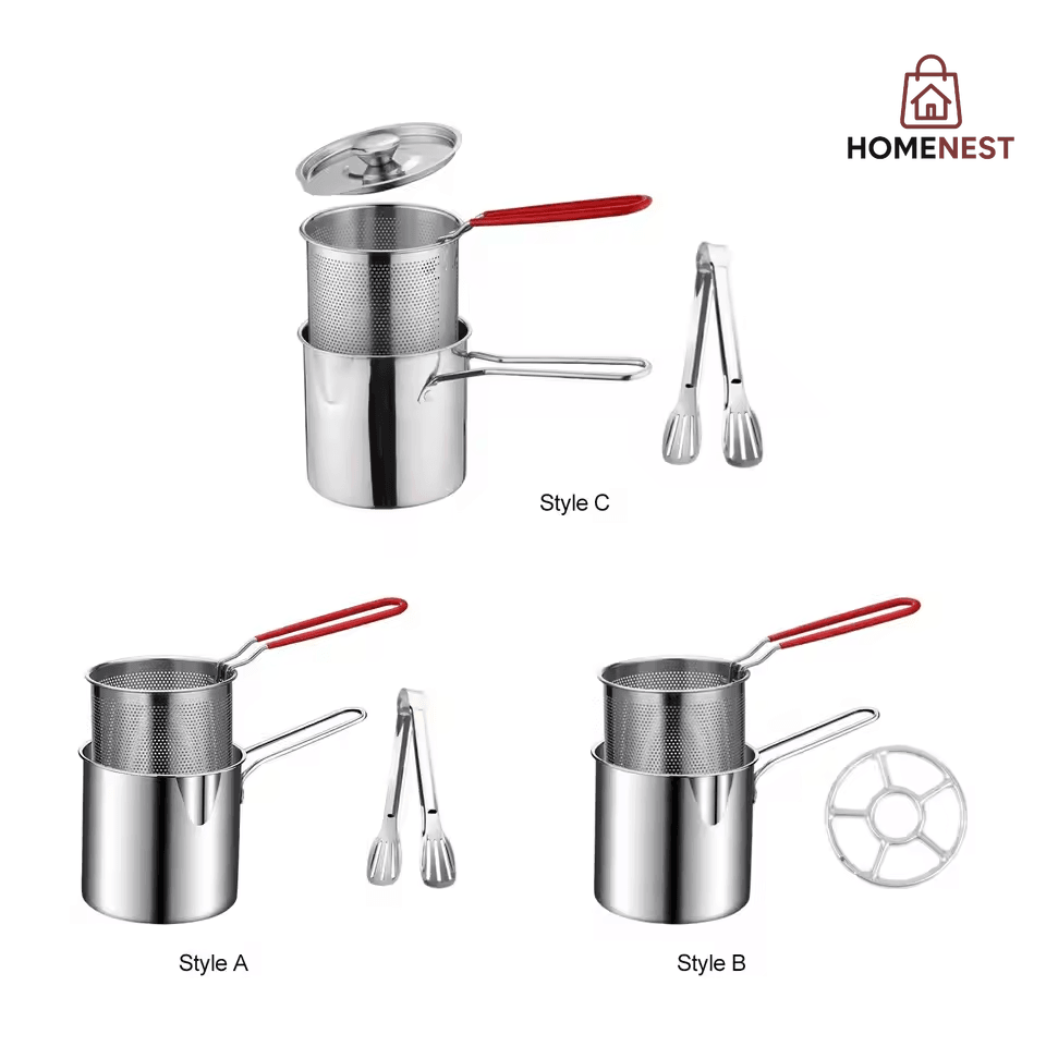 2 in 1 fryer and oil Filter