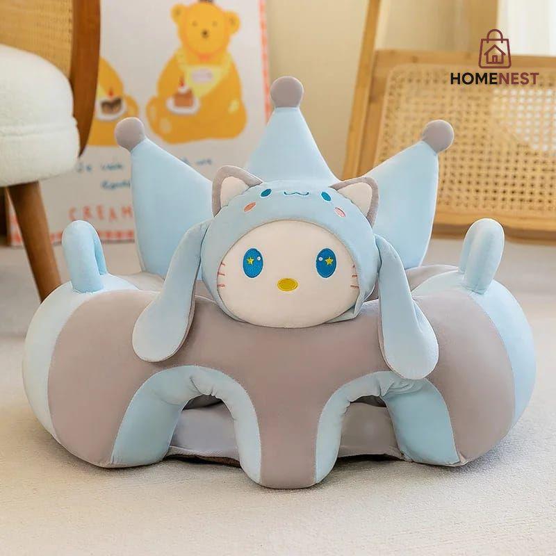 Soft And Comfy Baby Crown Sofa Floor Seats