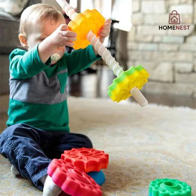 Spin Gear Again Rainbow Tower – 6 stages