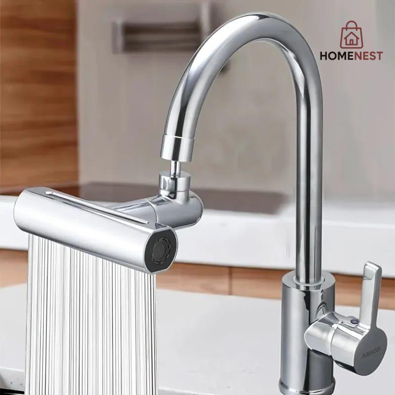 ROTATING WATER FAUCET