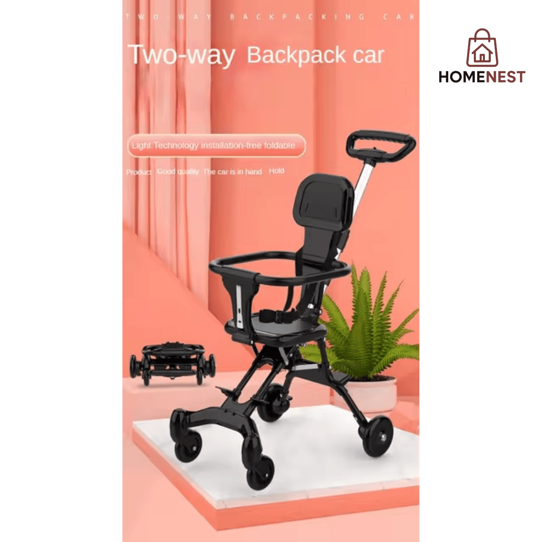 Lightweight Baby Stroller — Easy Fold & Perfect for Travel!