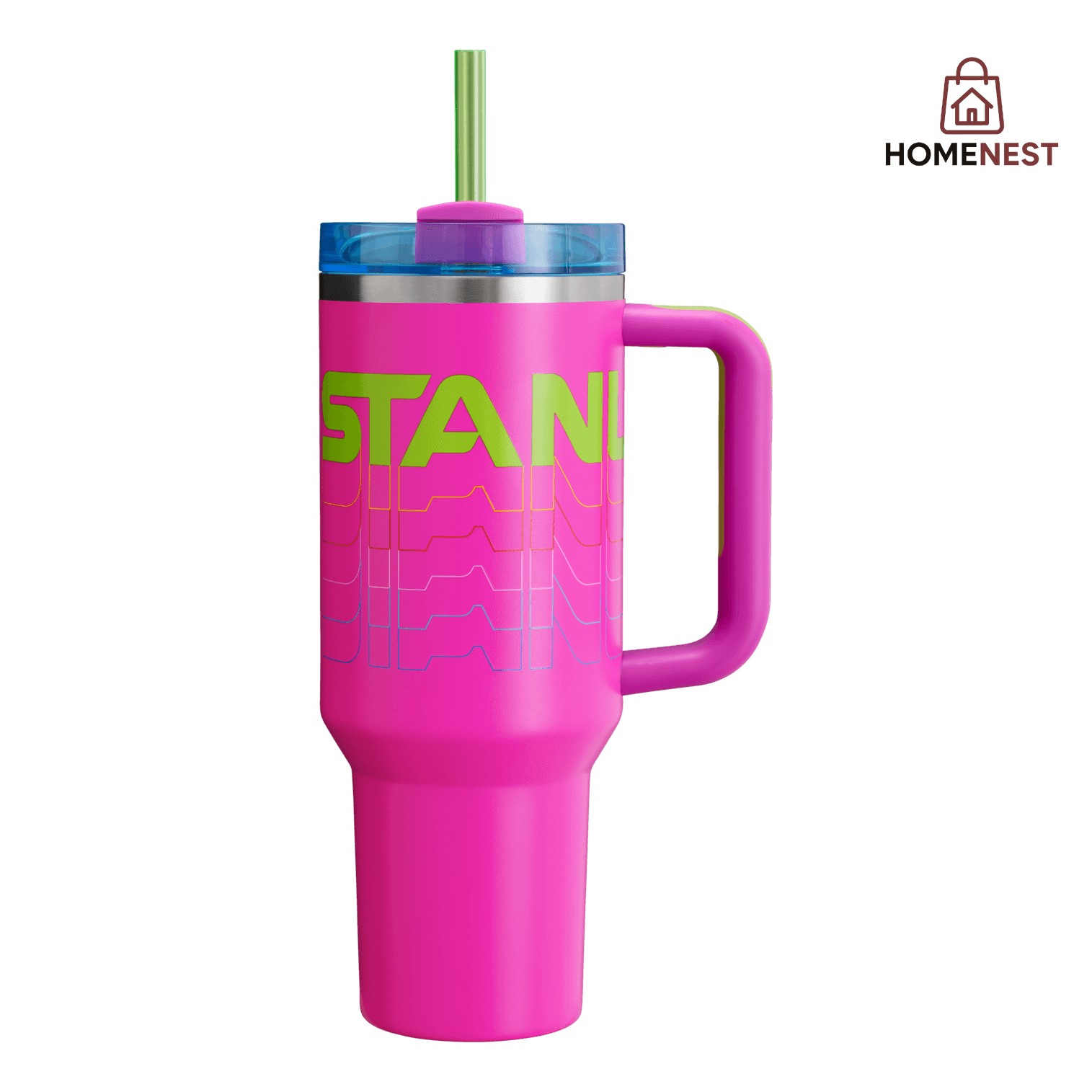 STANLEY QUENCHER H2.0 TUMBLER 40OZ - VIVID VIOLET REVERB