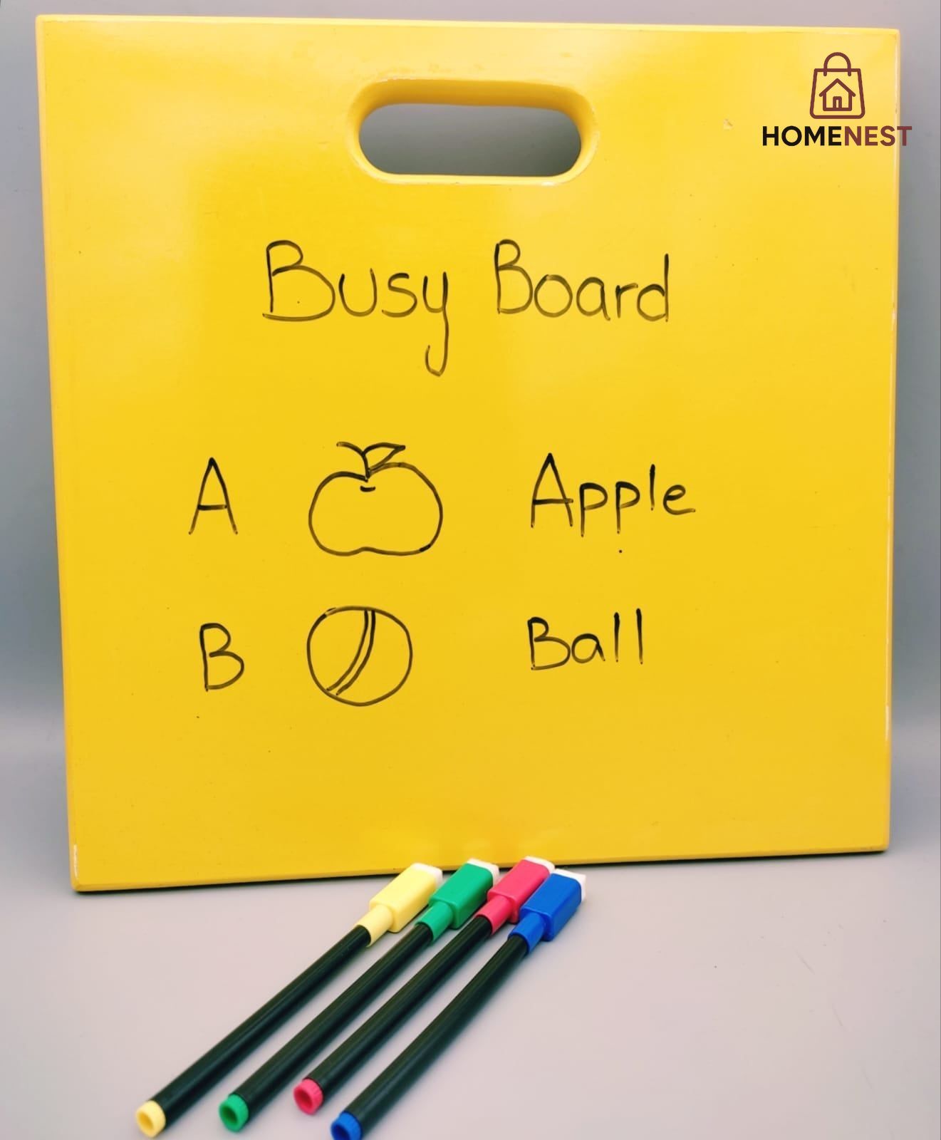 Wooden Montessori Busy Activity Learning Board