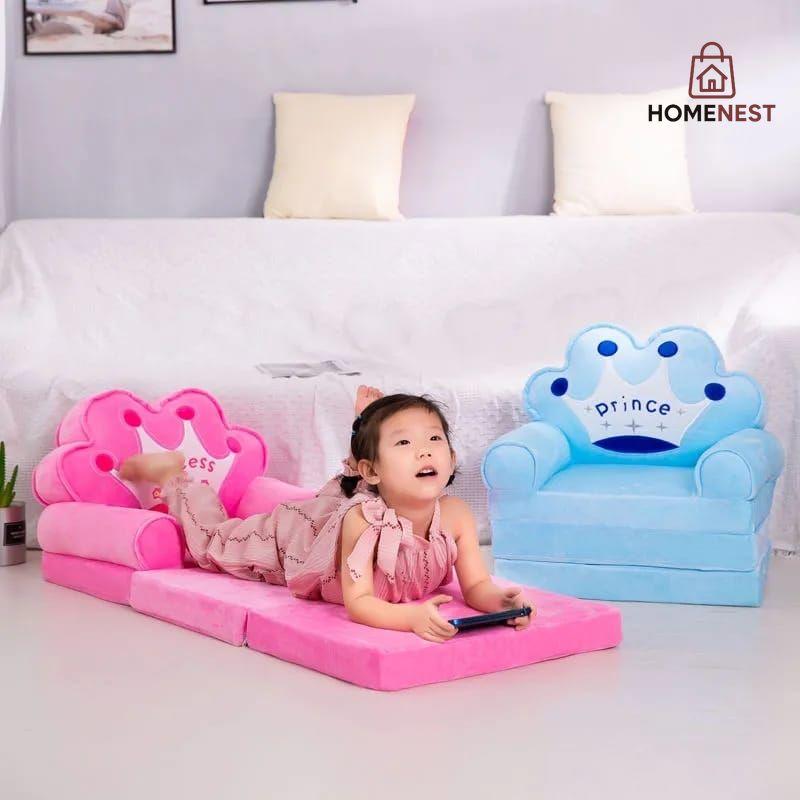Foldable Kids Sofa Chair & Bed