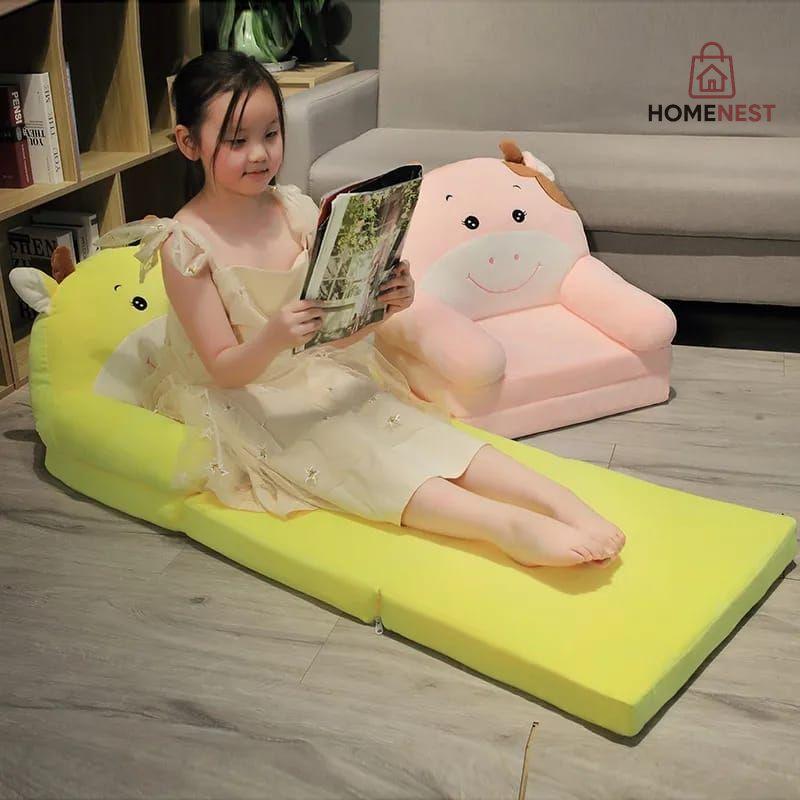 Foldable Kids Sofa Chair & Bed