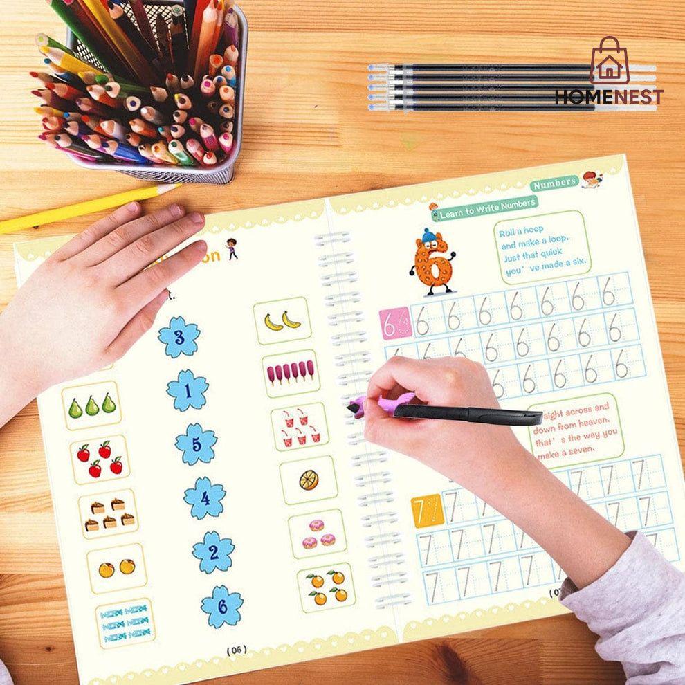 Magic Practice Book for Children -( Pack of 4 )