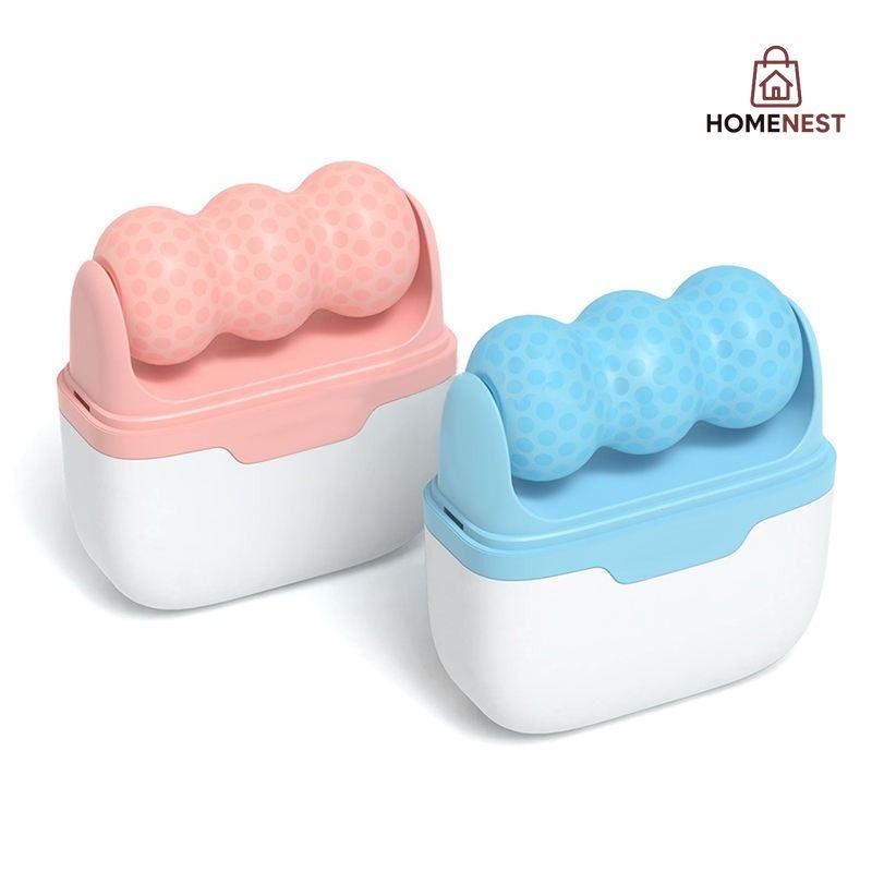 Anti-aging Skin Care Dual Ice Roller For Face Tighten Ice Face Roller