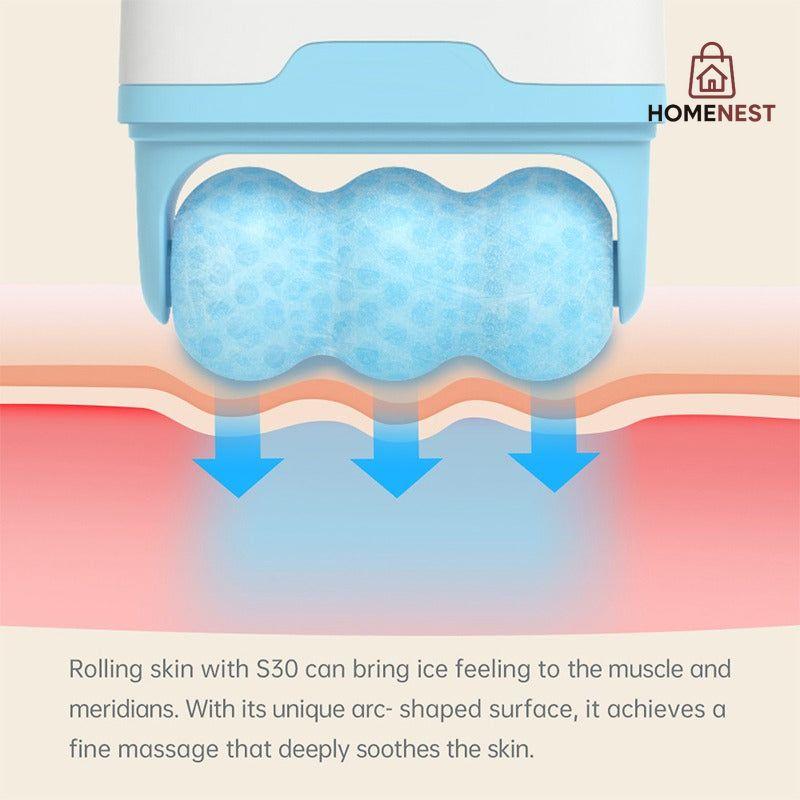 Anti-aging Skin Care Dual Ice Roller For Face Tighten Ice Face Roller