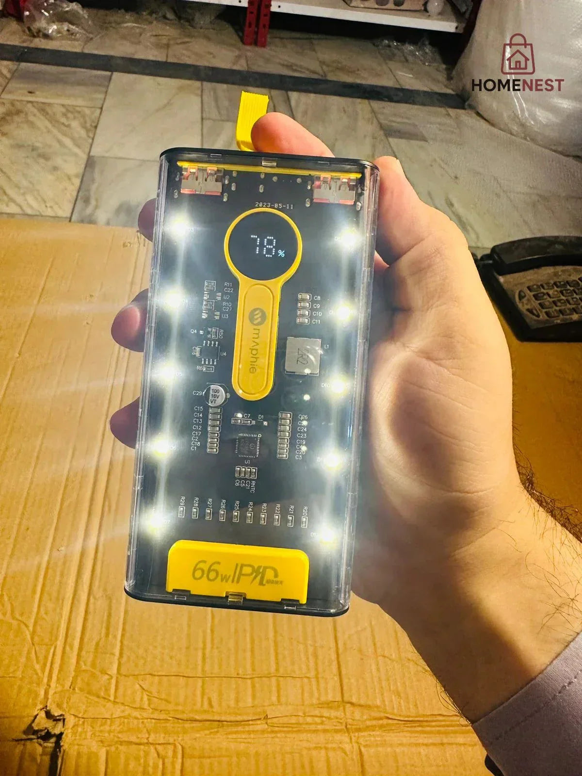 20000mAh 66W Super Fast Charging Power Bank