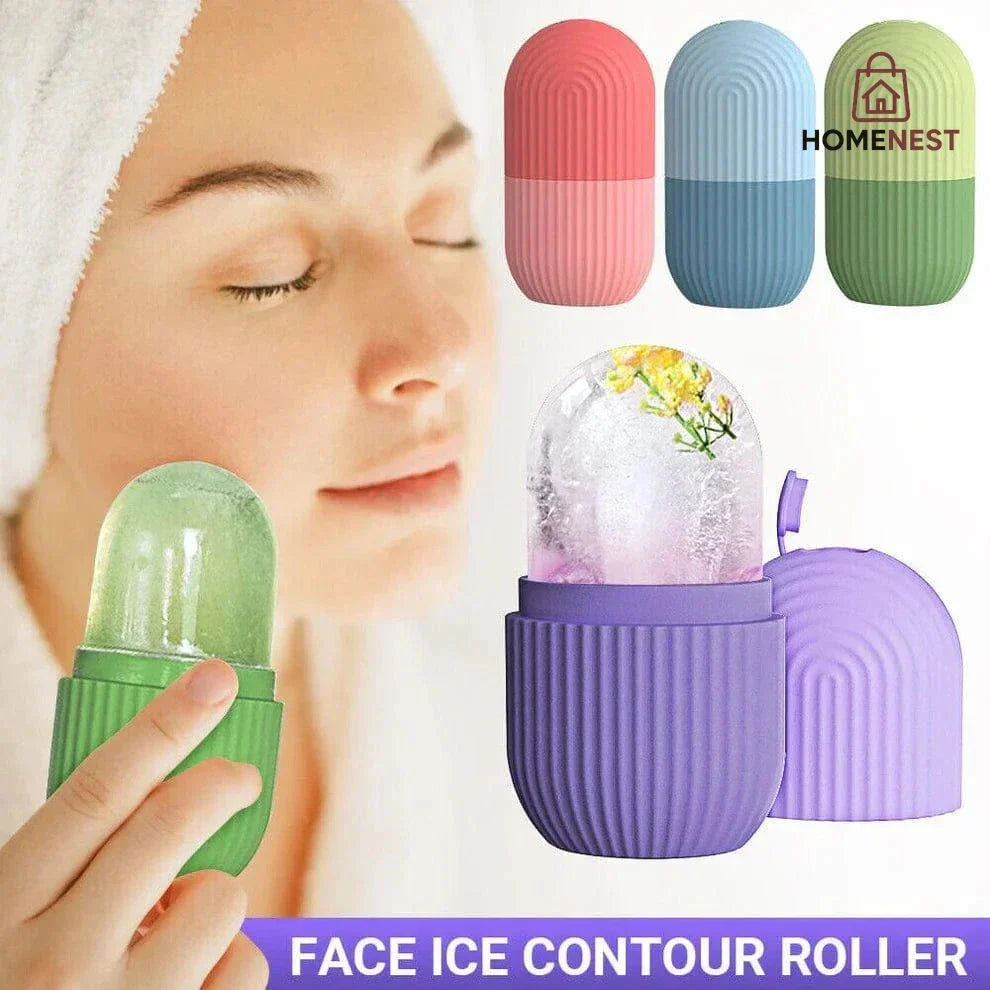 Silicone Face Ice Roller