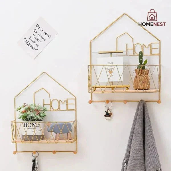 Creative Wall-Mounted Shelf