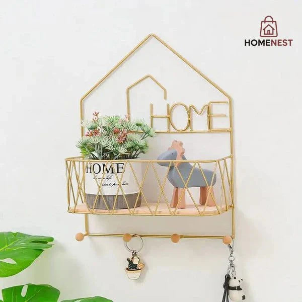 Creative Wall-Mounted Shelf