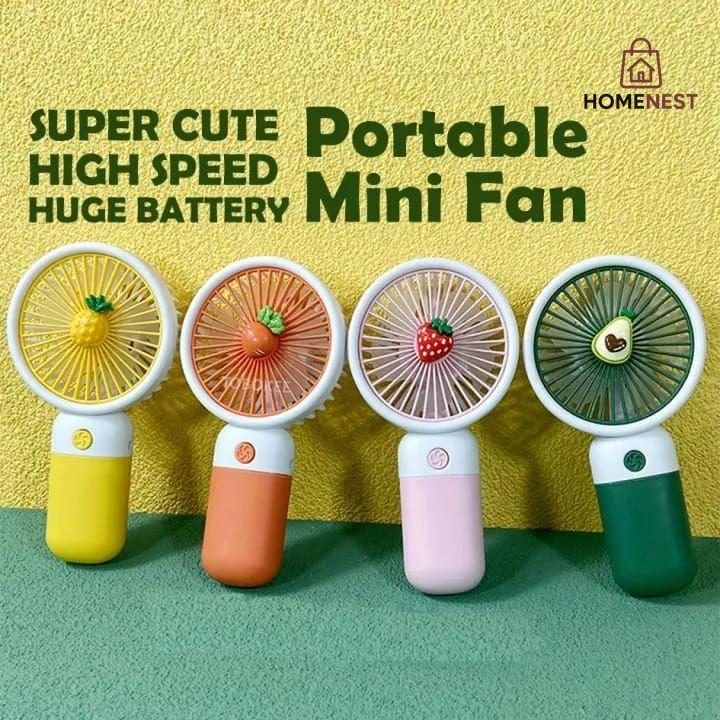 Summer Fruity Mini Handheld  - Portable Fan