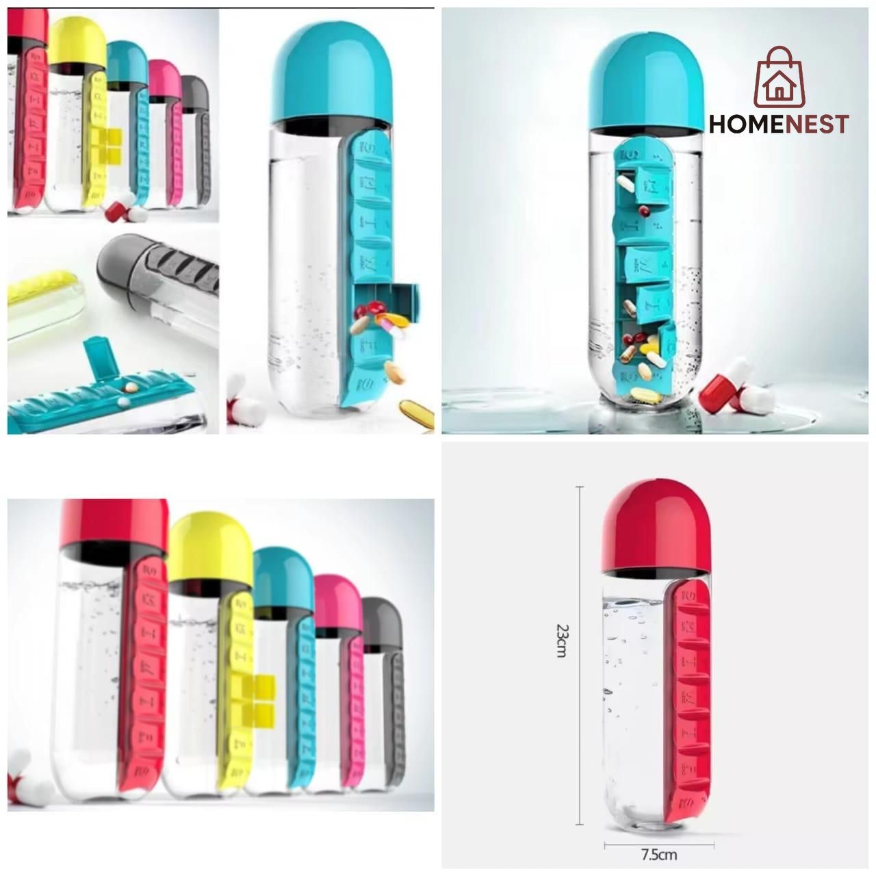 Pills Storage Bottle