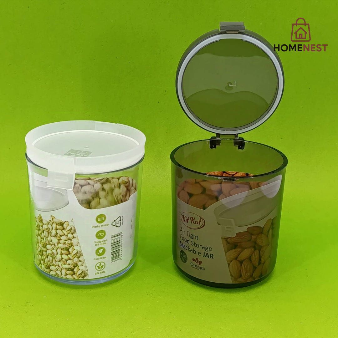 Set of 6 Kit Kat Air Tight Jar small size