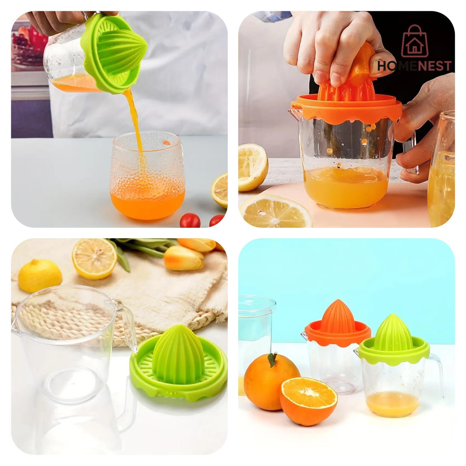 Manual Citrus Fruit Juicer  Squeezer with Serving Jug