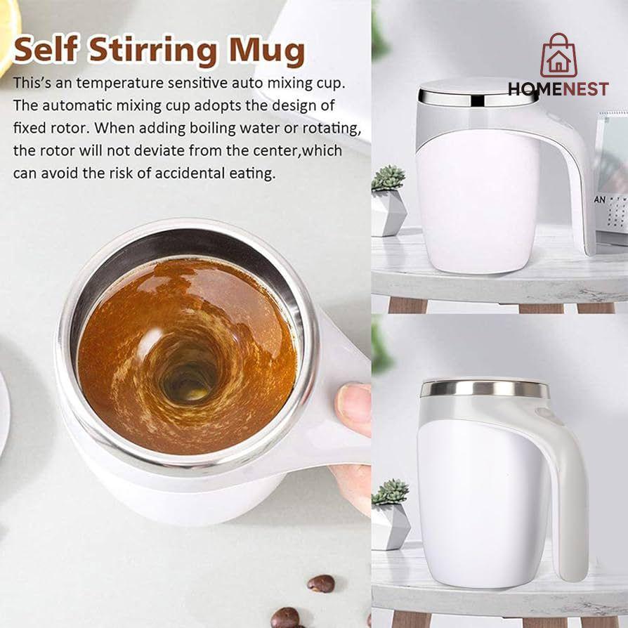 Automatic Magnetic Stirring Coffee Mug