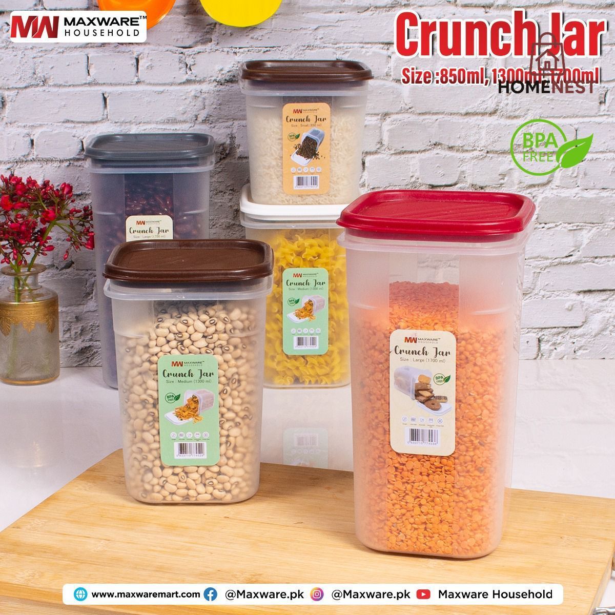 Crunch Jar  PACK OF 2