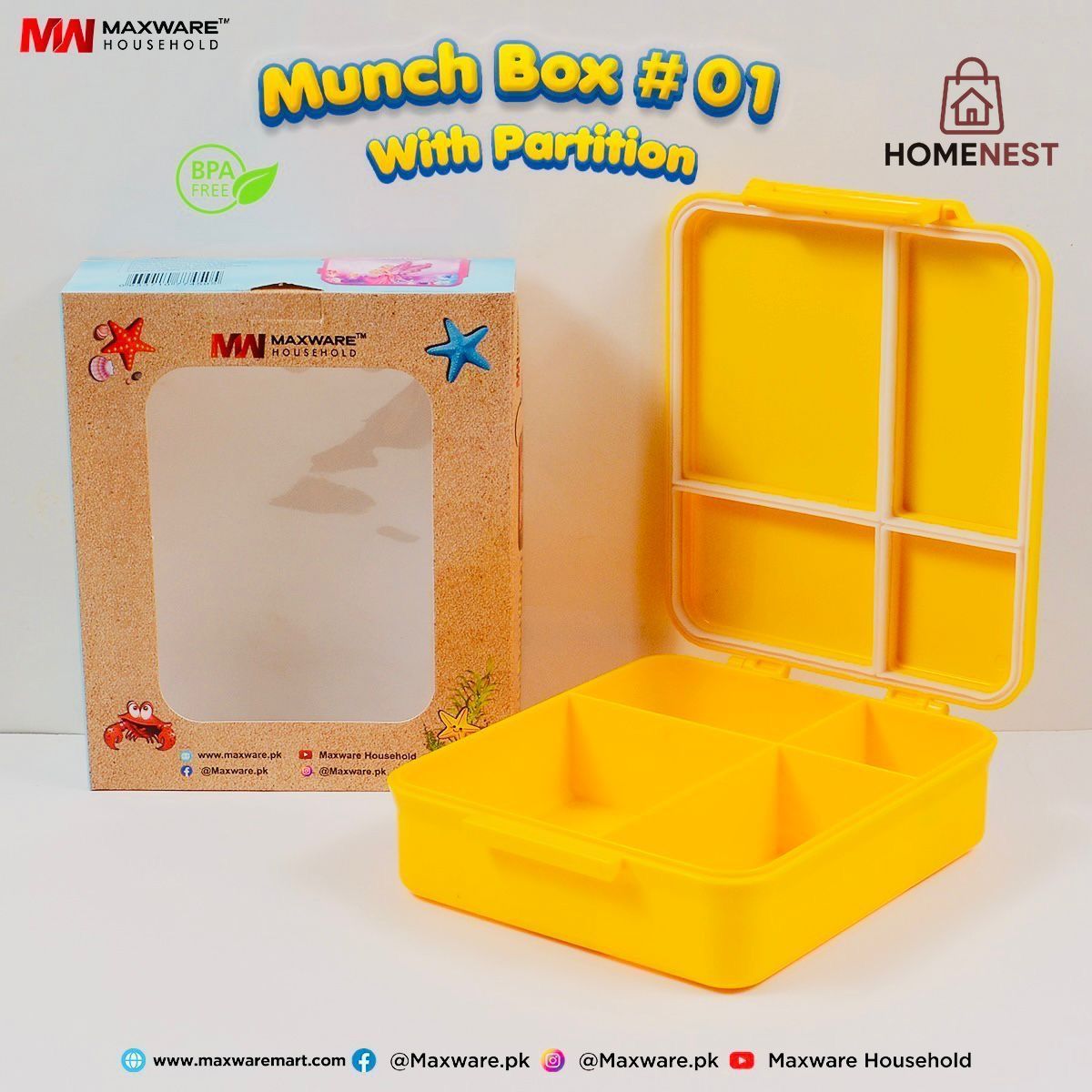 Luch box PACK OF 2