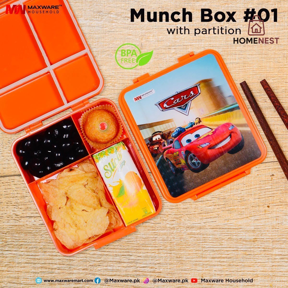 Luch box PACK OF 2